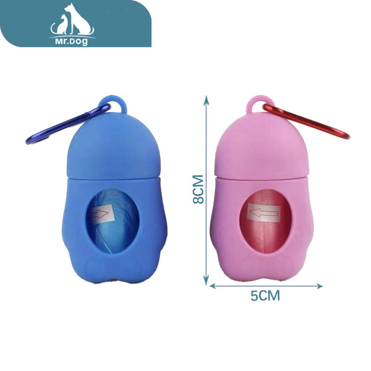 de almacenamiento de bolsas de basura con forma de pingüino, 5×8 cm paq. con 12 pzas
