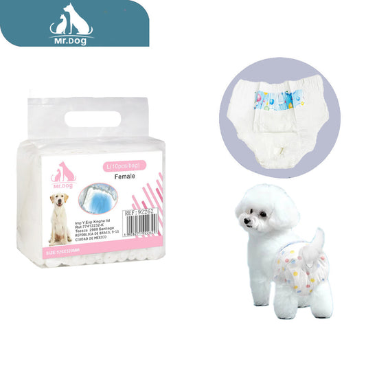 Panales pañales para perras l520×320 l, 10 unidades/bolsa paq. con 40 pzas