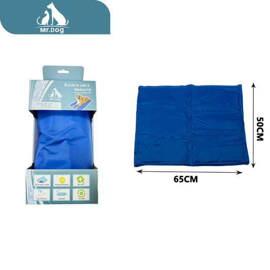 Manta rerescante de color de almohadilla de hielo azul paq. con 9 pzas