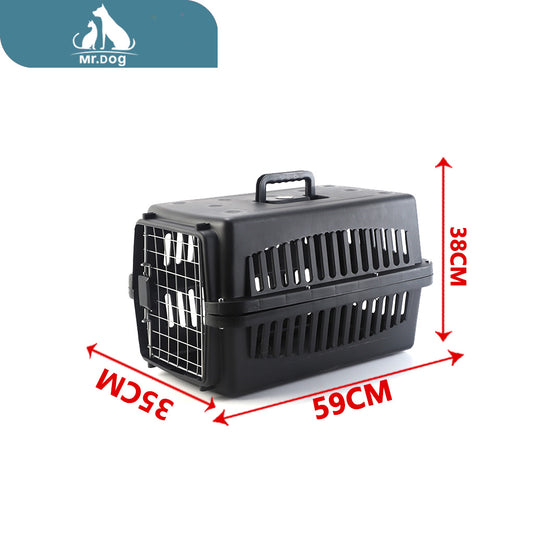 Transportador puerta de hierro hh03m caja de aviación 59×38x35 incluyendo tablero paq. con 10 pzas