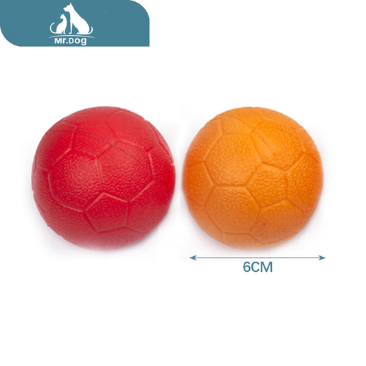 Juguete para mascota stpr fútbol parlante pequeño 30 6 cm paq. con 12 pzas