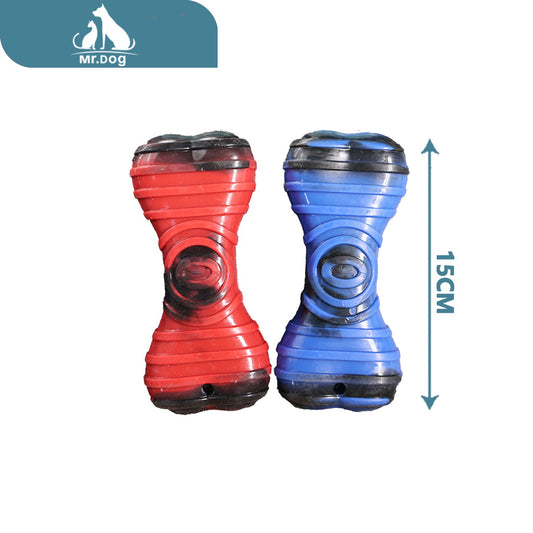 Juguete para mascota hs04 hueso de color mixto 15×7x4.2 paq. con 12 pzas