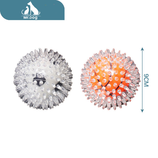 Juguete para mascota c073 pelota deportiva thorn 9 paq. con 12 pzas