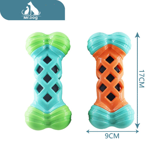 Juguete para mascota tela oxford de malla, hueso, 17×9 cm paq. con 12 pzas