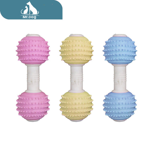 Juguete para mascota de bola de piña tpr paq. con 12 pzas