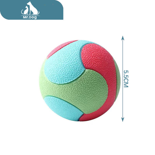 Juguete para mascota c bola de rompecabezas redonda pequeña de 5,5 cm paq. con 12 pzas