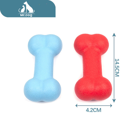 Juguete para mascota de sonido jh2020tpr 15×7 x 4 cm paq. con 12 pzas