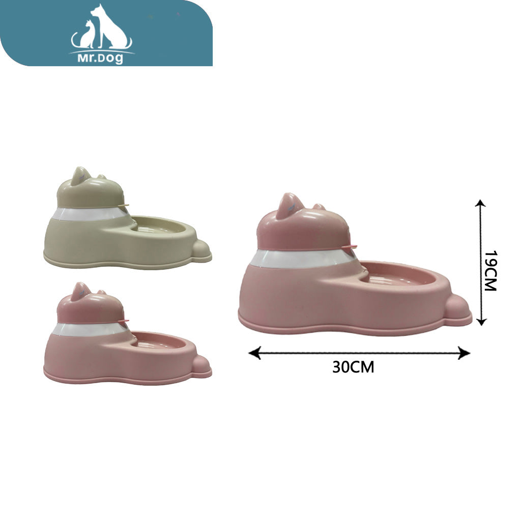 Plato para mascota para mascotas hq17 de 2,2 l largo: 27 cm x ancho: 19 cm x alto: 30 cm paq. con 18 pzas