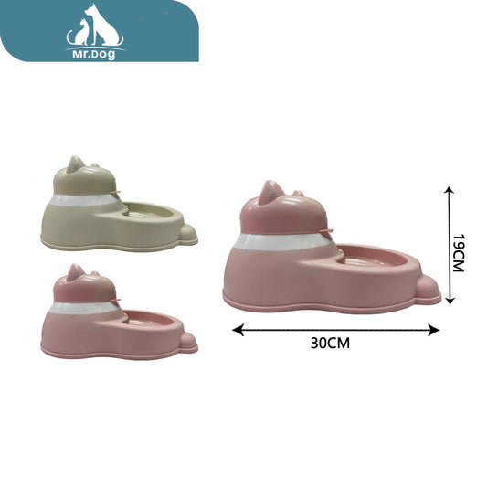 Plato para mascota para mascotas hq17 de 2,2 l largo: 27 cm x ancho: 19 cm x alto: 30 cm paq. con 18 pzas