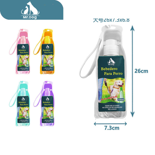 Botella de agua cfyd450 botella deportiva grande 26×7.3×6.8 paq. con 12 pzas