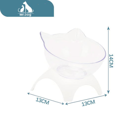 Plato para mascota simple inclinado paq. con 12 pzas