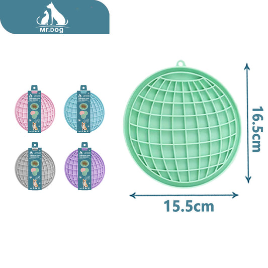 Plato para mascota de encuadernación para tapete earth pet paq. con 12 pzas
