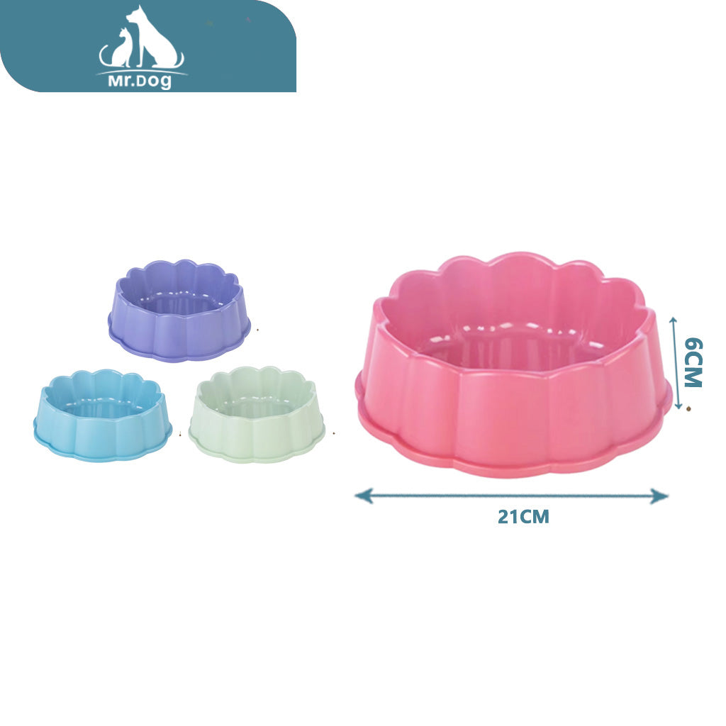Plato para mascota individual de encaje grande 75216 paq. con 12 pzas
