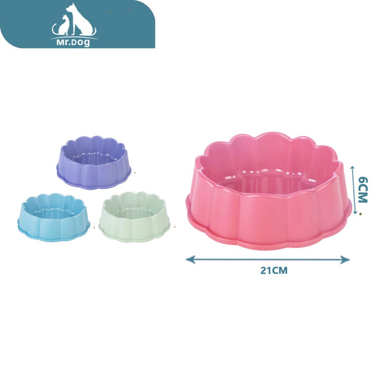 Plato para mascota individual de encaje grande 75216 paq. con 12 pzas