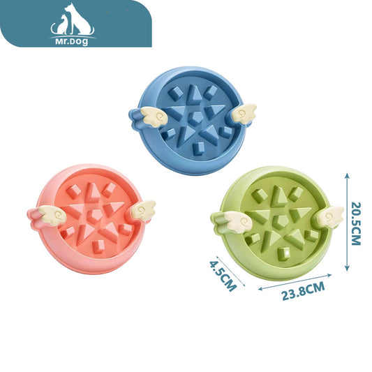 Plato para mascota de comida lenta angel bolsa de polipropileno 150 g 23,8×20,5×4,5 paq. con 12 pzas