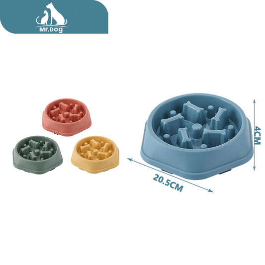 Plato para mascota tazón de comida lenta de hueso pequeño a granel 98 g 20,5×19 x 4 paq. con 12 pzas