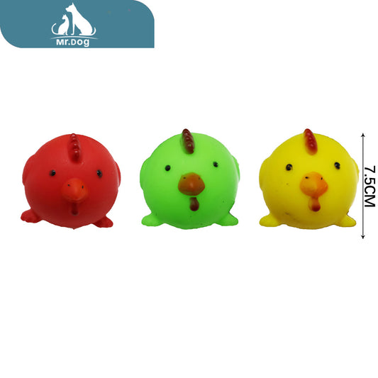 Juguete para mascota en forma de bola 7,5cm paq. con 12 pzas