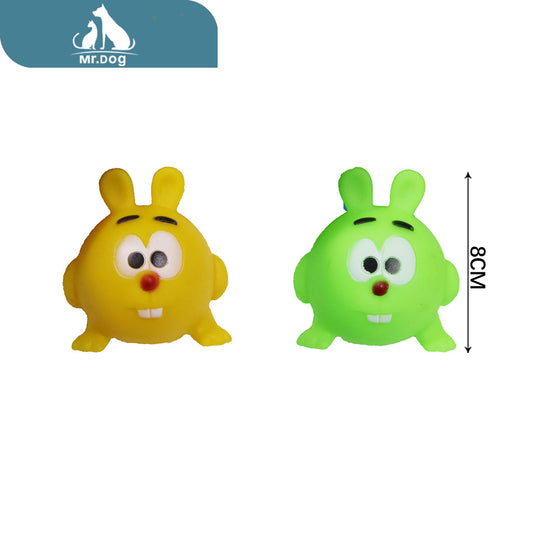 Juguete para mascota de conejo 8cm paq. con 12 pzas