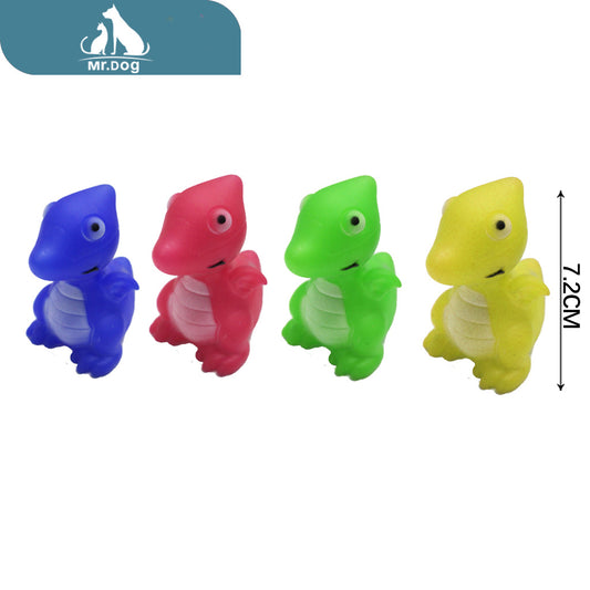 Juguete para mascota dragón de agujero pequeño cuatro tipos 7,2 cm paq. con 12 pzas