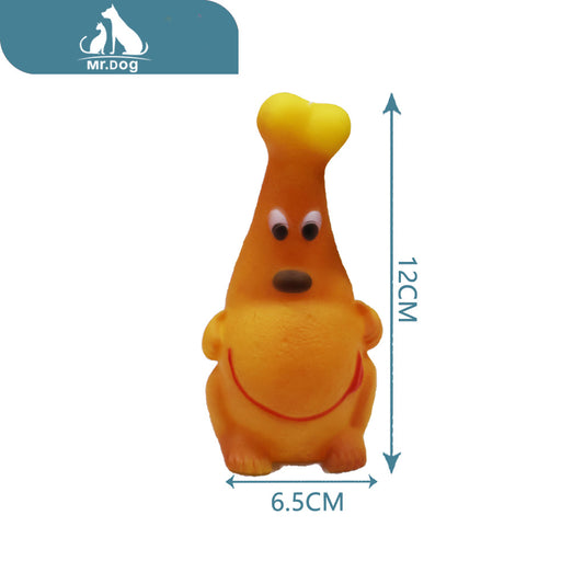 Juguete para mascota pierna de pollo de gran barriga, juguete para mascotas de 12×6,5 pulgadas, 45 g paq. con 12 pzas