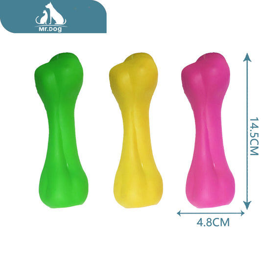 Juguete para mascota hueso 14.5 juguete para mascotas 43g paq. con 12 pzas