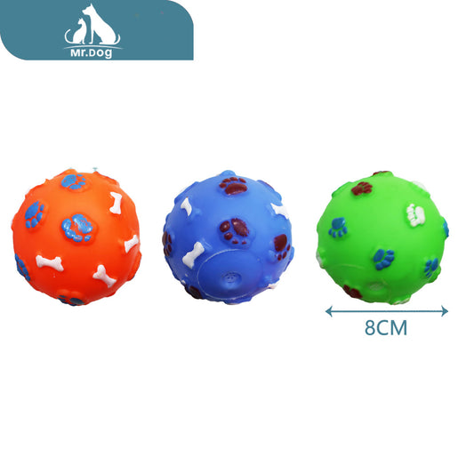 Juguete para mascota juguete para mascotas con forma de bola de hueso de tamaño pequeño 8 unidades, 50 g paq. con 12 pzas