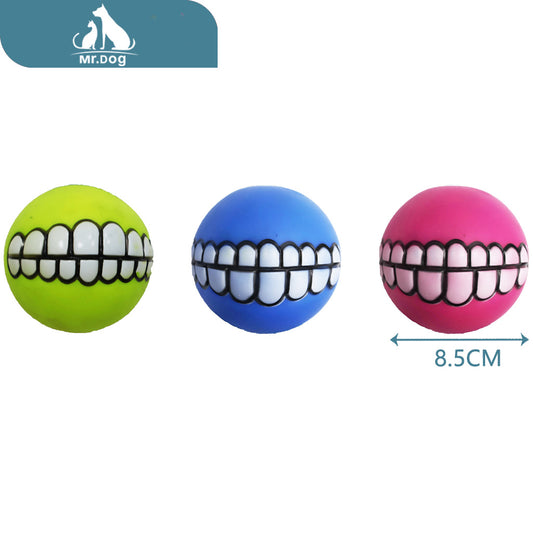 Juguete para mascota pelota de dentición 7.5 juguete para mascotas 44 g paq. con 12 pzas