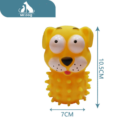 Juguete para mascota juguete para mascotas spiny dog de 10,5×7 pulgadas, 55 g paq. con 12 pzas