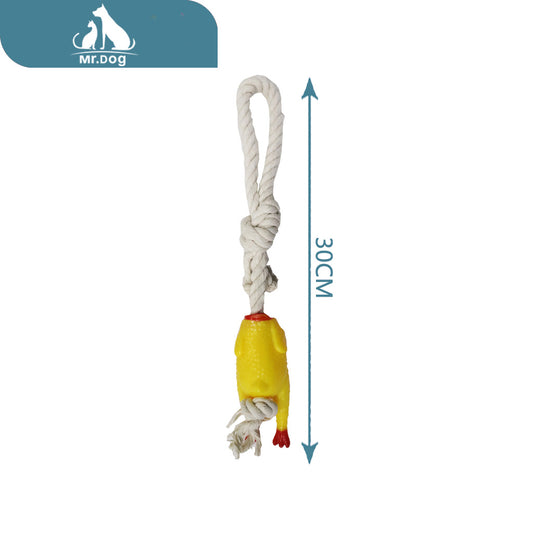 Juguete para mascota juguete para mascotas con correa de pollo de 30 pulgadas, 38 g paq. con 12 pzas