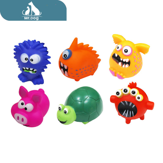 Juguete para mascota seis tipos de mezcla extraña 50g paq. con 12 pzas