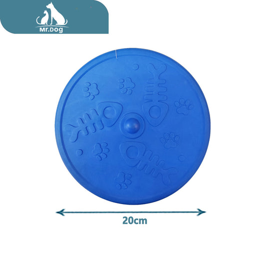 Juguete para mascota disco volador 20cm paq. con 12 pzas