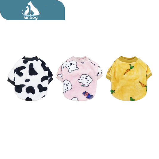 Ropa para mascota de franela de dos piernas xxl (Precio por 1 Pieza)