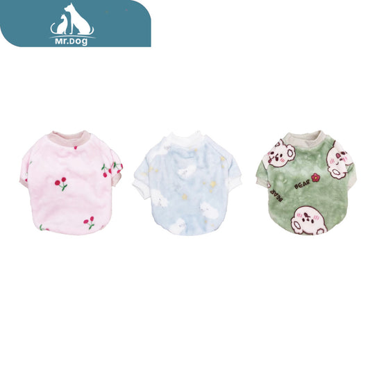Ropa para mascota de franela de dos piernas Talla XXL V2 (Precio por 1 Pieza)