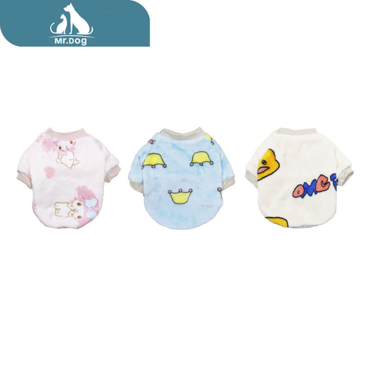 Ropa para mascota de franela de dos piernas l (Precio por 1 Pieza)