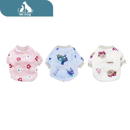 Ropa para mascota de franela de dos piernas xxl (Precio por 1 Pieza)