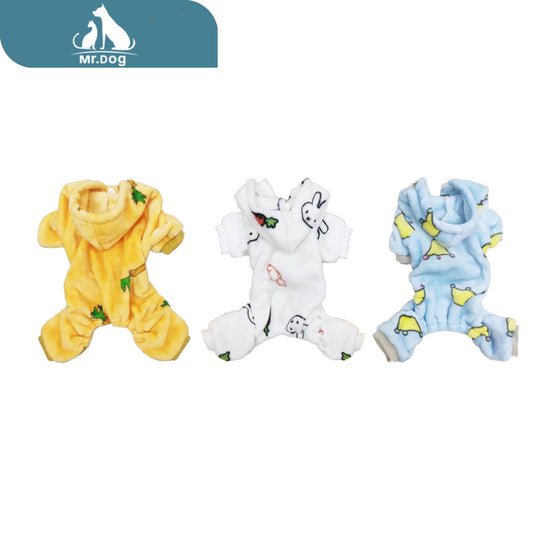 Bolsa para mascota de franela de dibujos animados de cuatro patas s, m, l, xl (Precio por 1 Pieza)