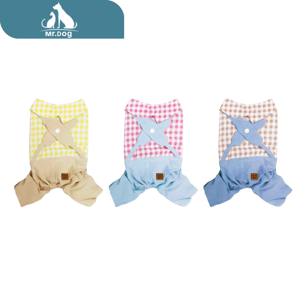 Ropa para mascota de cuadros pequeños s, m, l, xl (Precio por 1 Pieza)