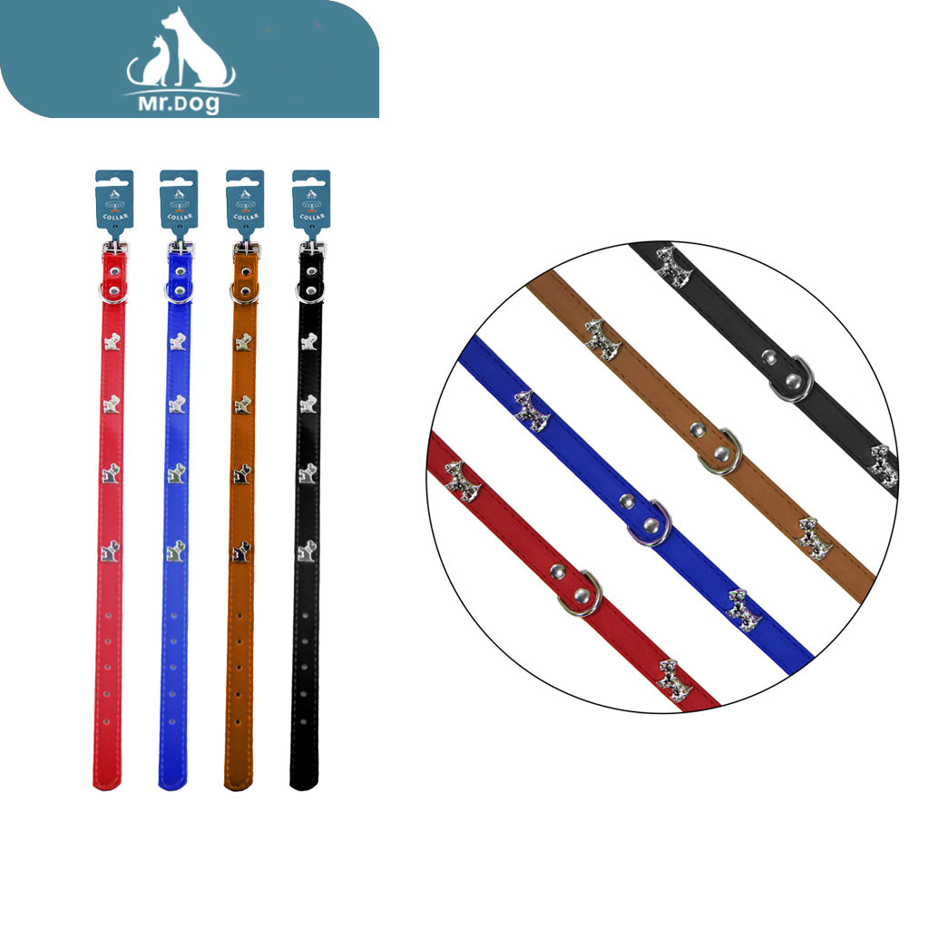Collar kx4040 para perros de 1,5 pulgadas paq. con 12 pzas