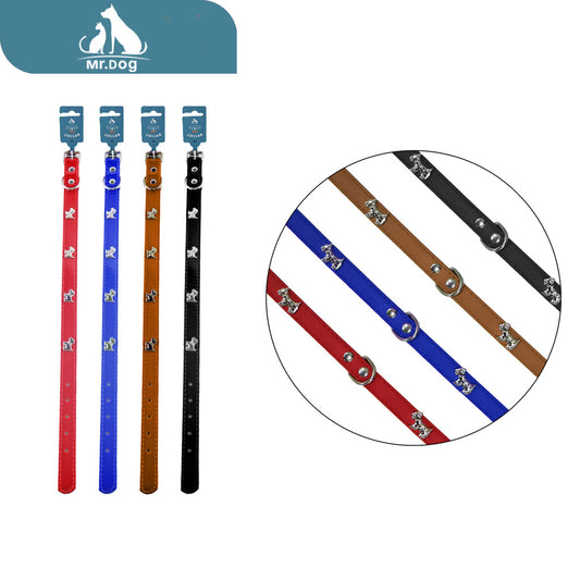 Collar kx4040 para perros de 1,5 pulgadas paq. con 12 pzas