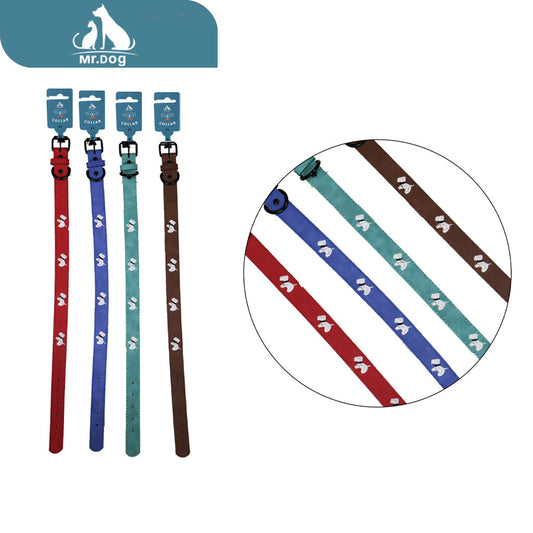 Collar 2.5 bordado para cachorros paq. con 12 pzas