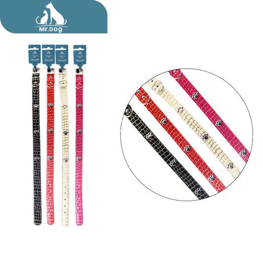 Collar 2.0 reticulado 3 huellas paq. con 12 pzas