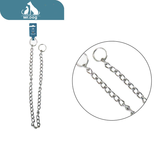 Collar de cadena de hierro de 1,6 mm x 30 cm paq. con 12 pzas