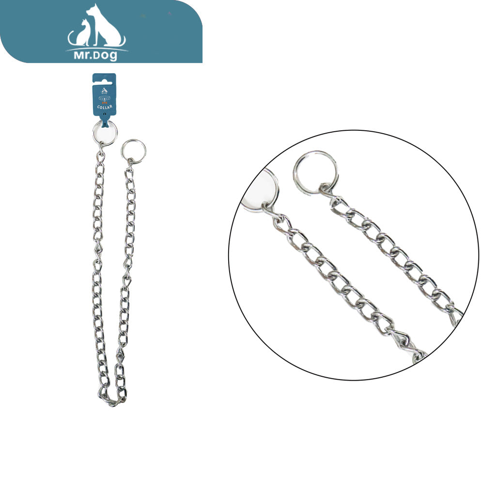 Collar de cadena de hierro de 2,0 mm x 40 cm paq. con 12 pzas