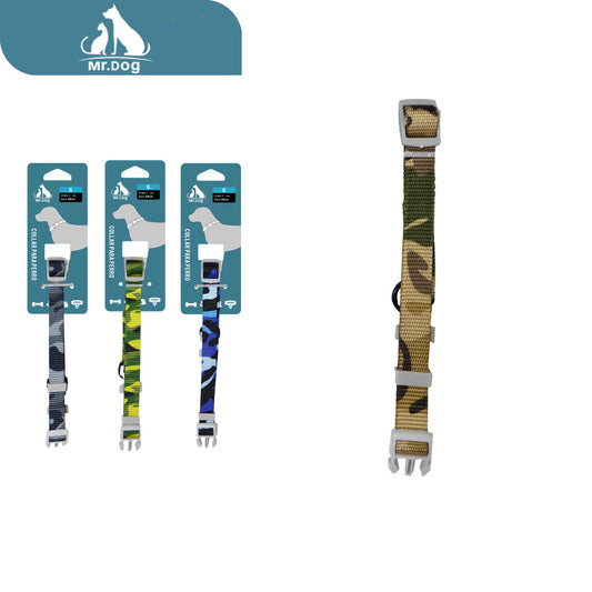 Collar de camuflaje de 1,0 cm paq. con 12 pzas