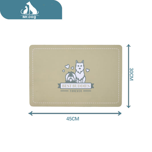Piso para mascota 009 alfombra para mascotas 45×30 cm paq. con 12 pzas