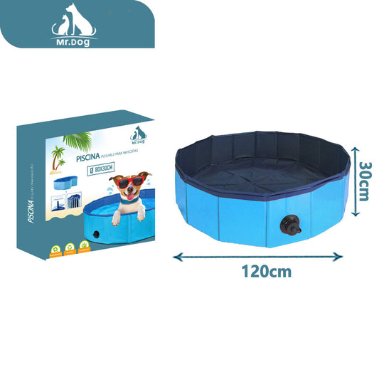 Piscina para mascotas 120×30cm colores mixtos 2600g