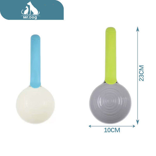 Pala corrugada para comida de perro ls002, 23×10 x 4,5 cm, 45 g paq. con 12 pzas
