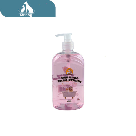 Shampoo  para mascotas de 500 ml paq. con 24 pzas