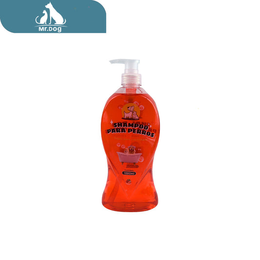 Shampoo  para mascotas de 1 l paq. con 12 pzas