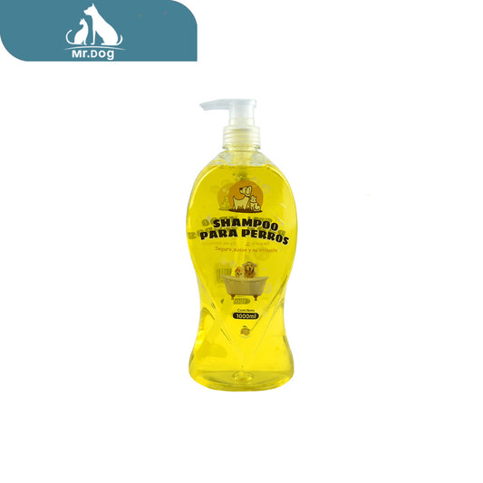 Shampoo  para mascotas de 1 l paq. con 12 pzas